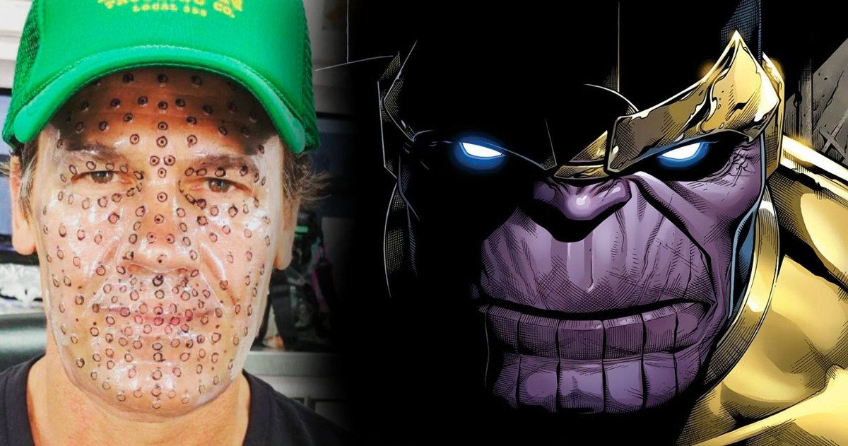 Josh Brolin Teases Thanos in New Infinity War Set Photo