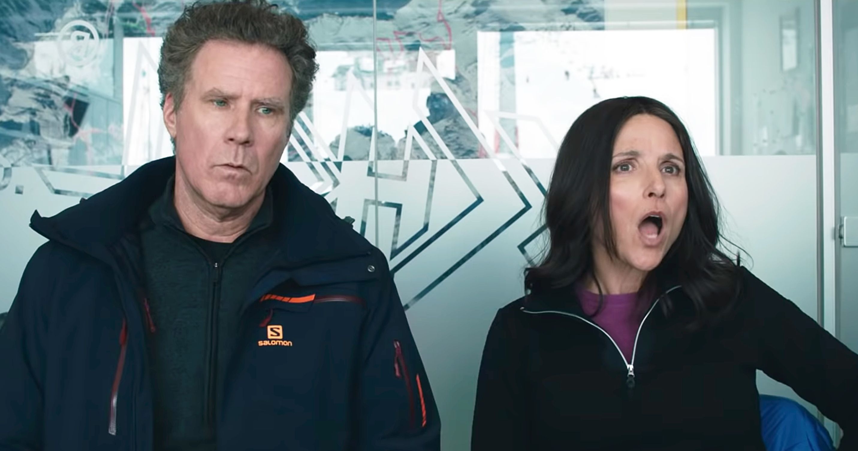 Downhill Trailer Has Will Ferrell and Julia Louis-Dreyfus in an Avalanche on the Slopes