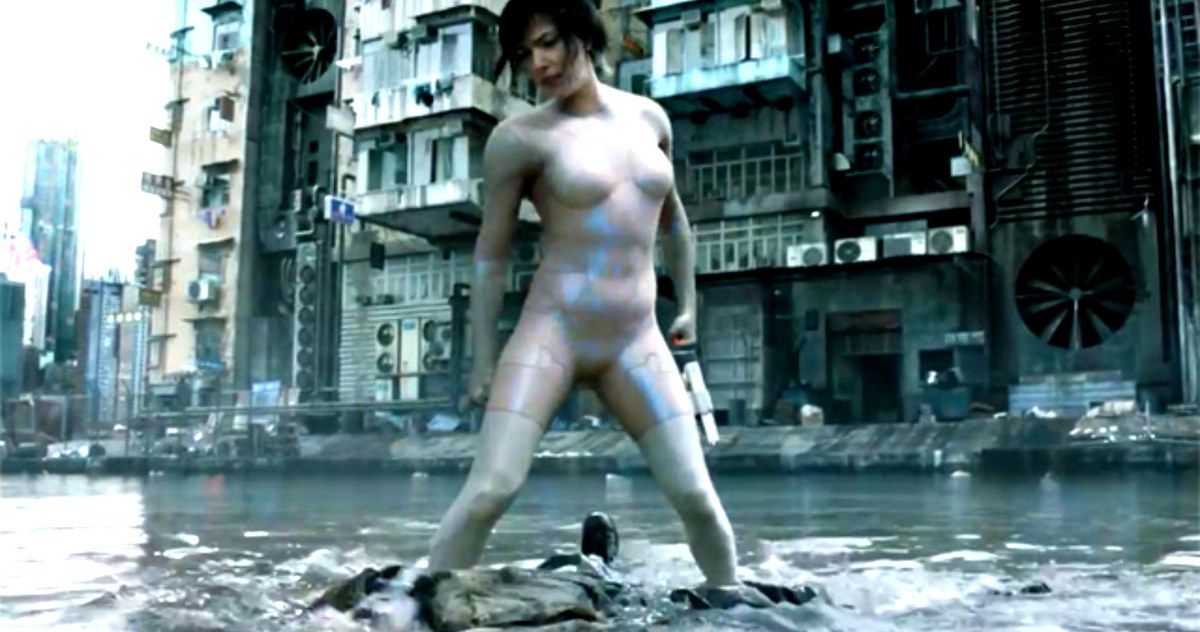 Ghost in the Shell Sneak Peek Shows an Epic Water Fight