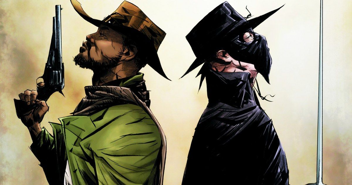 Crossover de Django Unchained y Zorro planeado en Sony