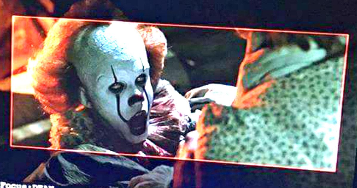 Pennywise Attacks in Creepy New IT Set Photo