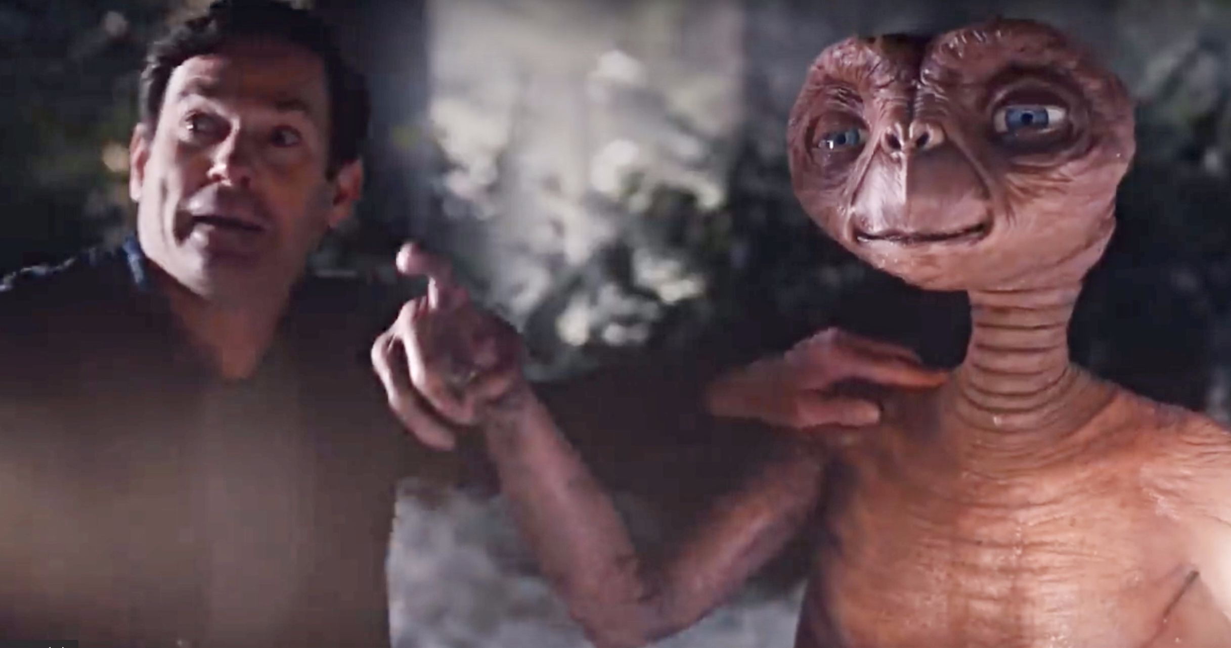 E.T. and Elliot Return in A Holiday Reunion Short