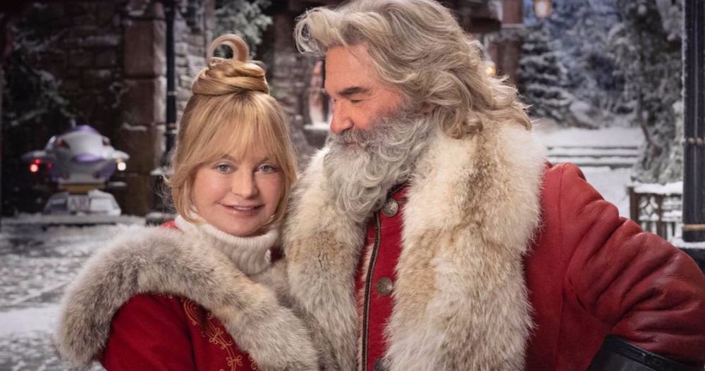 The Christmas Chronicles 2 First Look Teams Kurt Russell and Goldie Hawn
