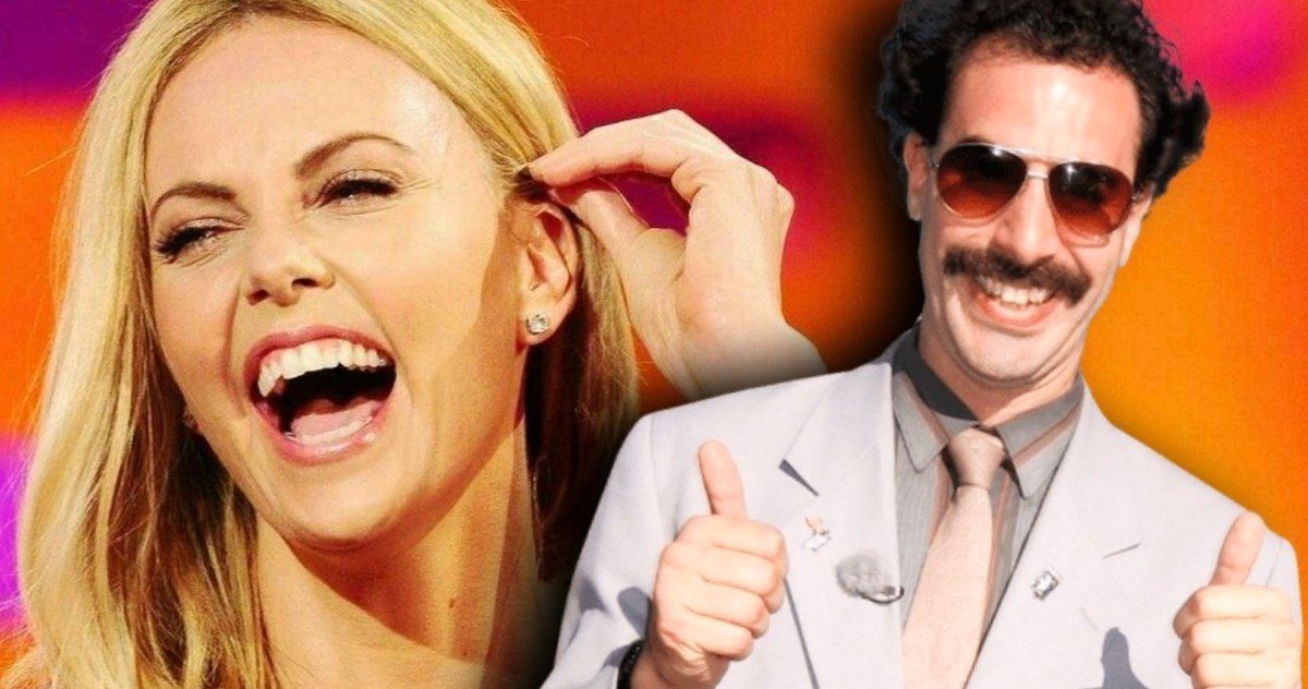 Borat Landed Charlize Theron in the Hospital from Laughing Too Hard