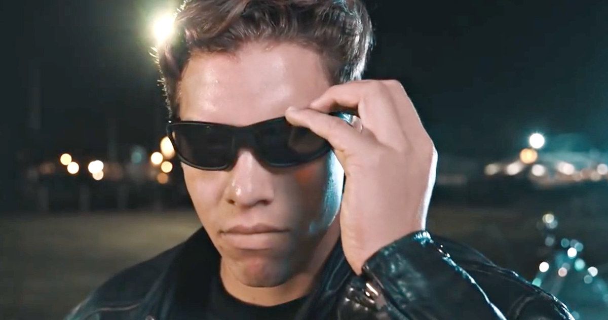 Arnold Schwarzenegger's Son Recreates Iconic Terminator 2 Scene