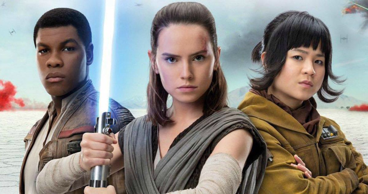 Rose Unites with Finn and &amp; Rey in New Last Jedi Photo