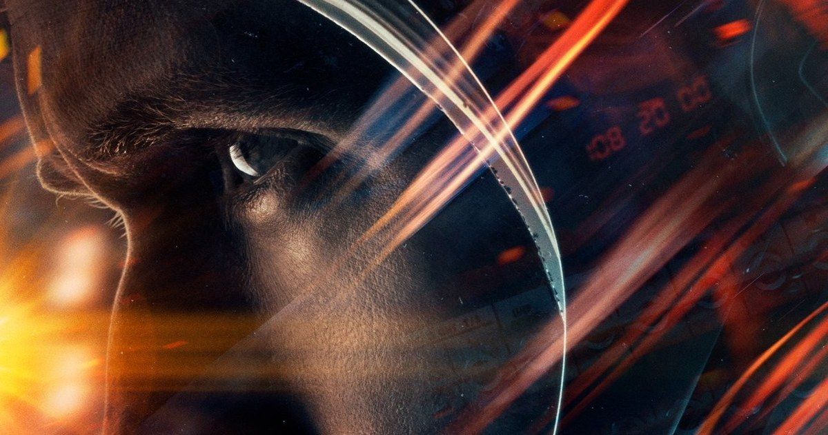 First Man Poster with Ryan Gosling as Neil Armstrong, First Trailer Drops Tonight