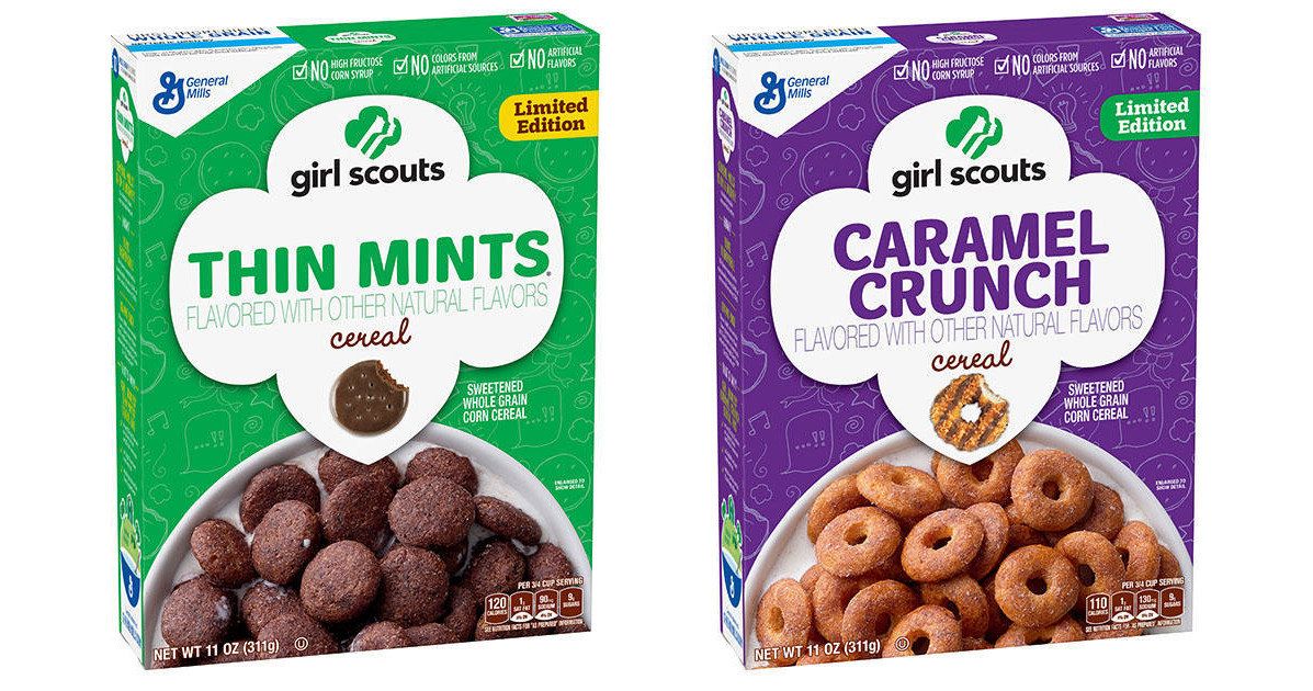 Girl Scout Cookies Cereal Is Coming in 2017