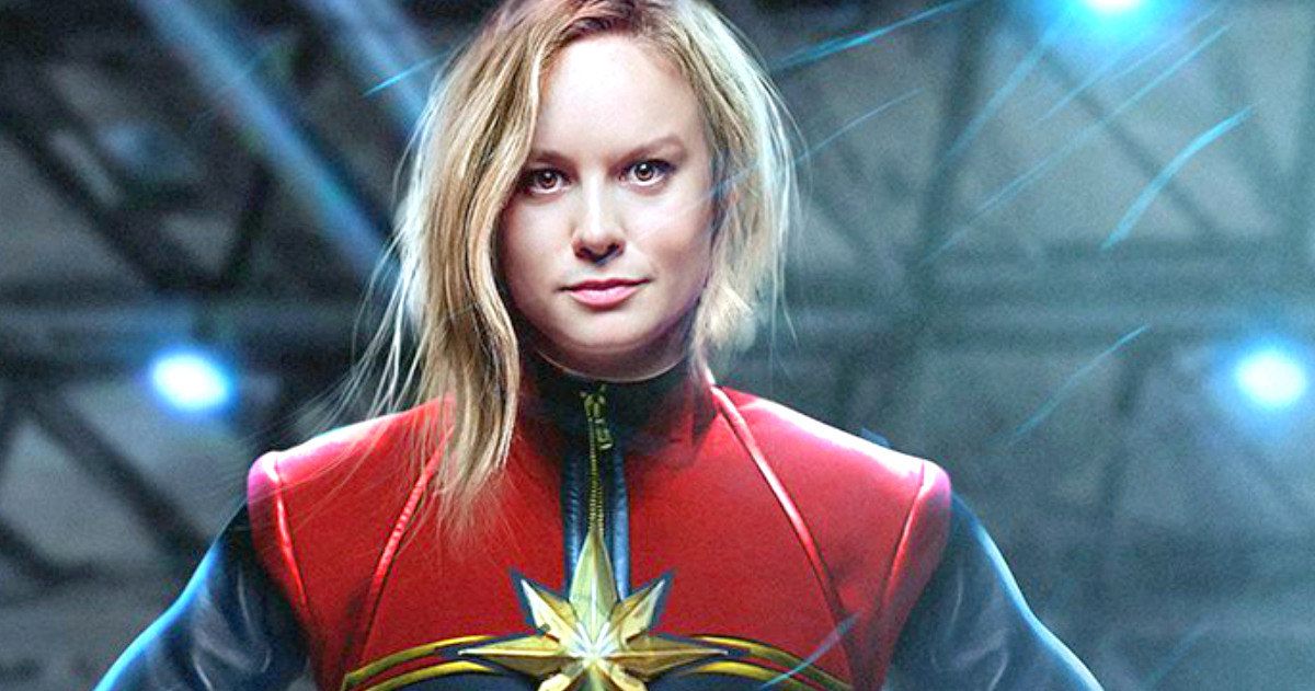 Here's What Brie Larson Looks Like as Captain Marvel