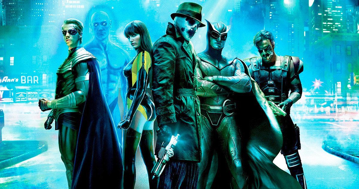 The cast of Watchmen