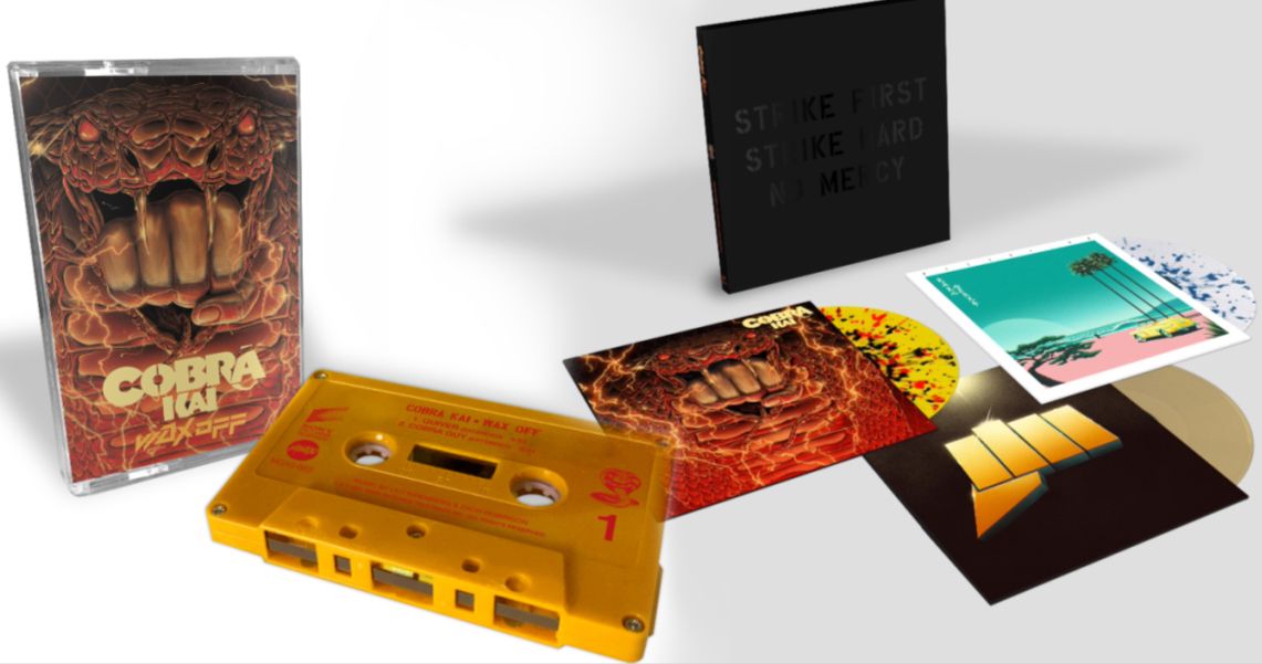 Mondo Shows No Mercy with Cobra Kai Vinyl Soundtrack Box Set and Exclusive Cassette