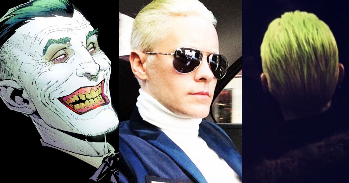 Suicide Squad: Jared Leto Reveals Joker's Haircut
