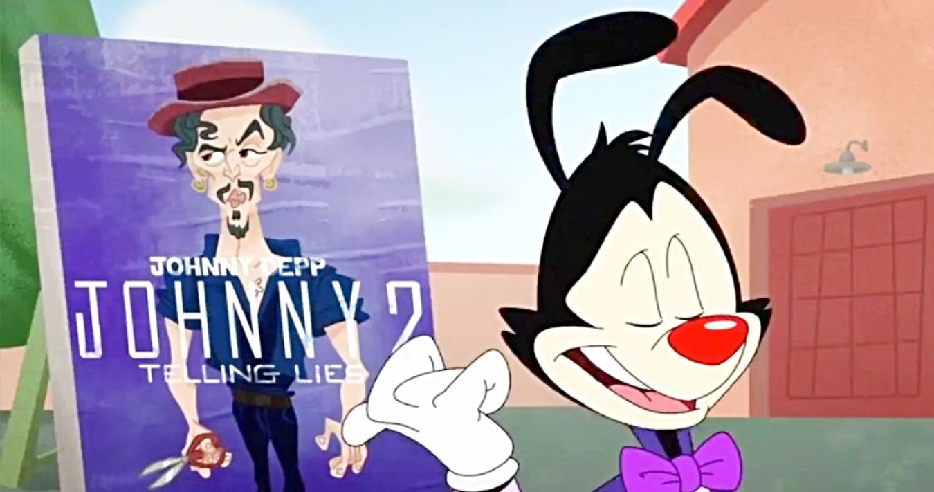 Animaniacs Johnny Depp Joke Ignites #BoycottWarnerBros Campaign
