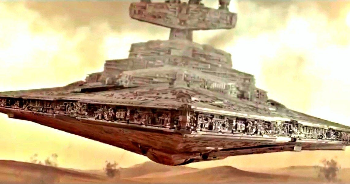 Star Wars Fan Recreates Canceled Force Awakens Star Destroyer Crash