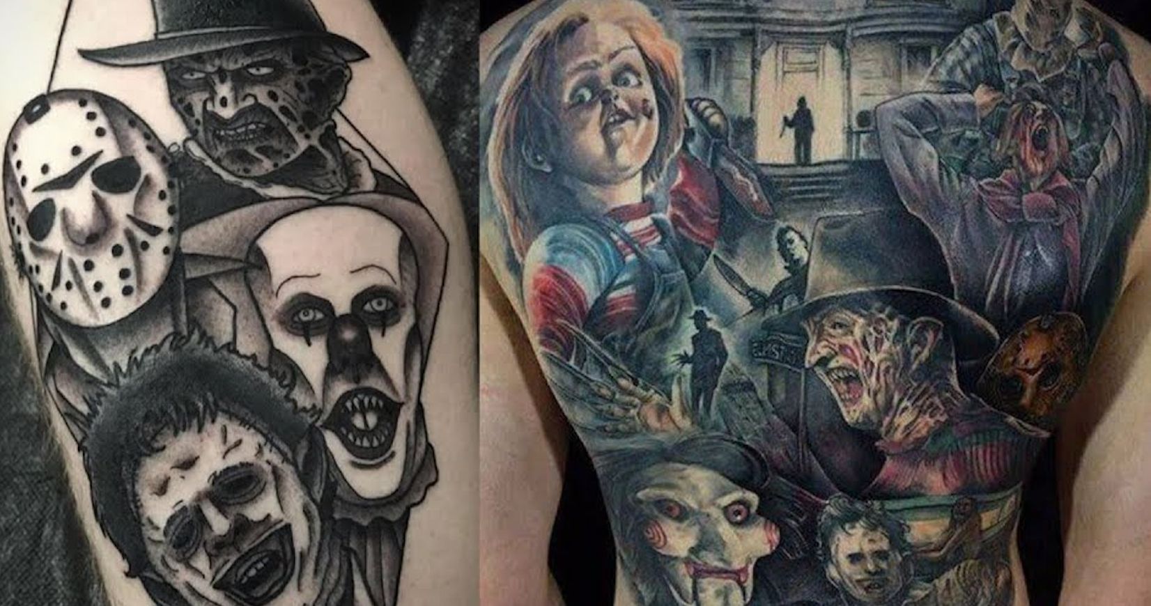 Best horror movie tattoos