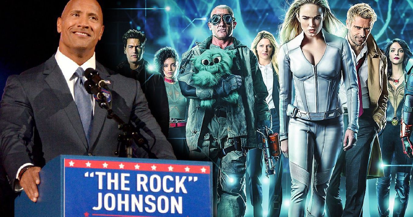 The Rock Is President of the United States in DC's Legends of Tomorrow