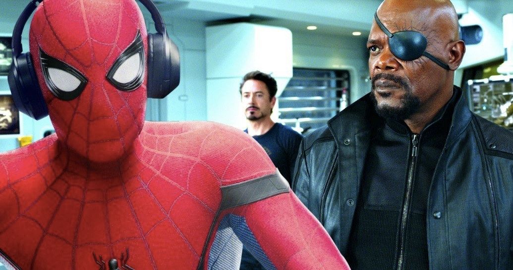 Spider-Man and Nick Fury Share a Boat Ride in New Spider-Man: Far From Home Set Images