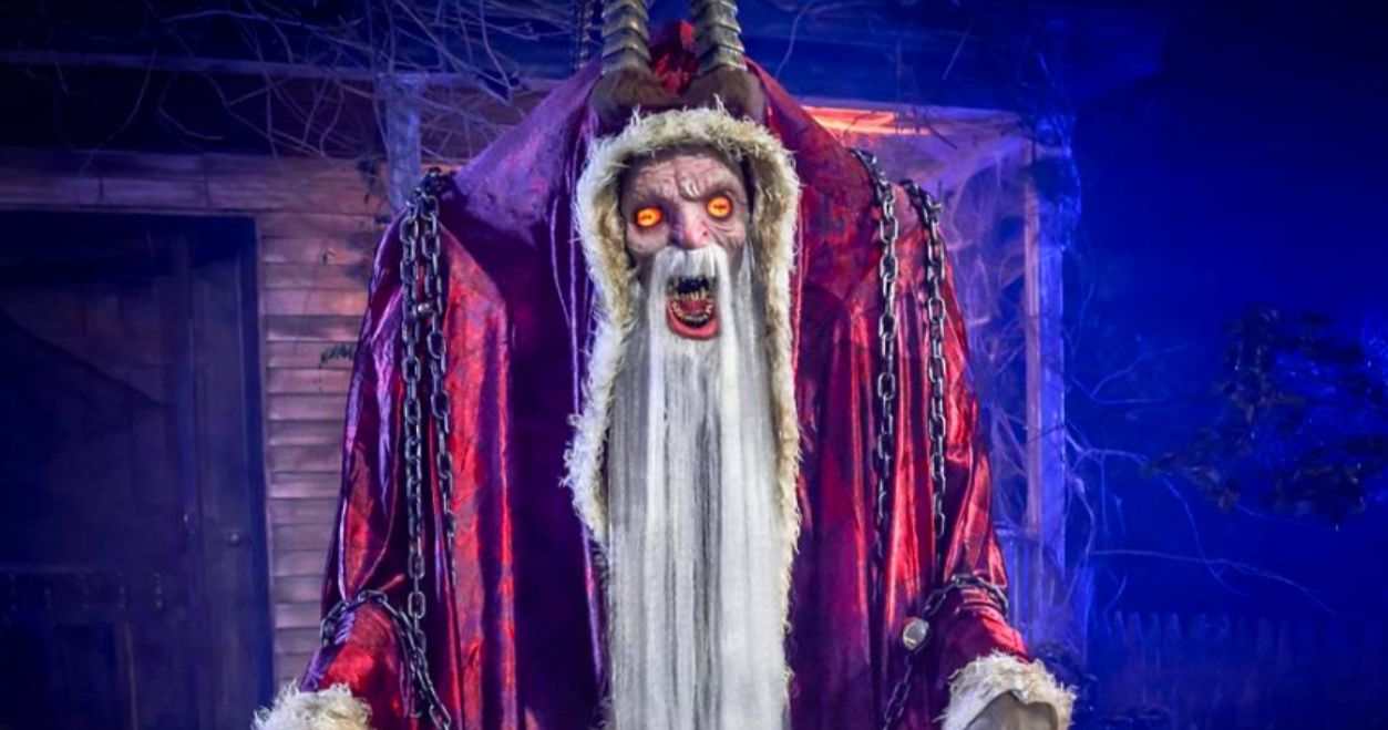 Michael Dougherty's Krampus Gets a 7-Foot Animatronic from from Spirit Halloween This Year