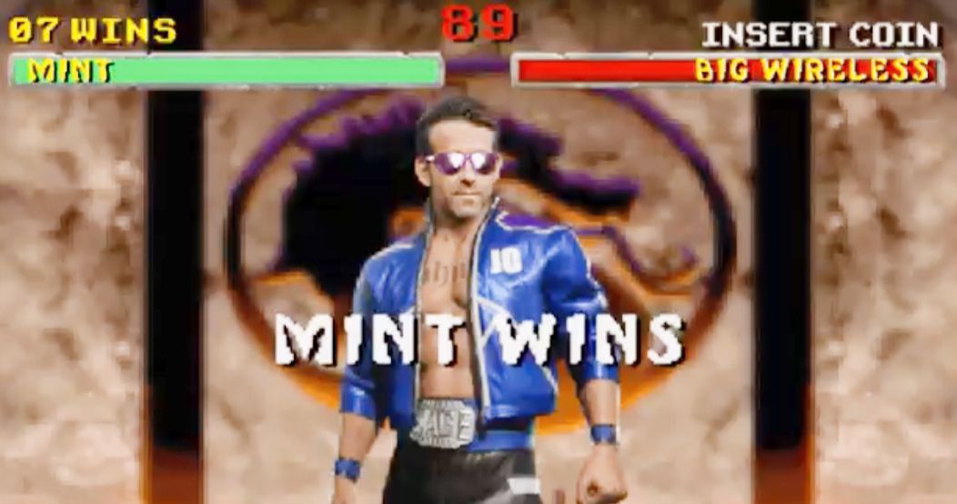 Ryan Reynold Transforms Into Johnny Cage for Mortal Kombat-Themed Mint Mobile Meme