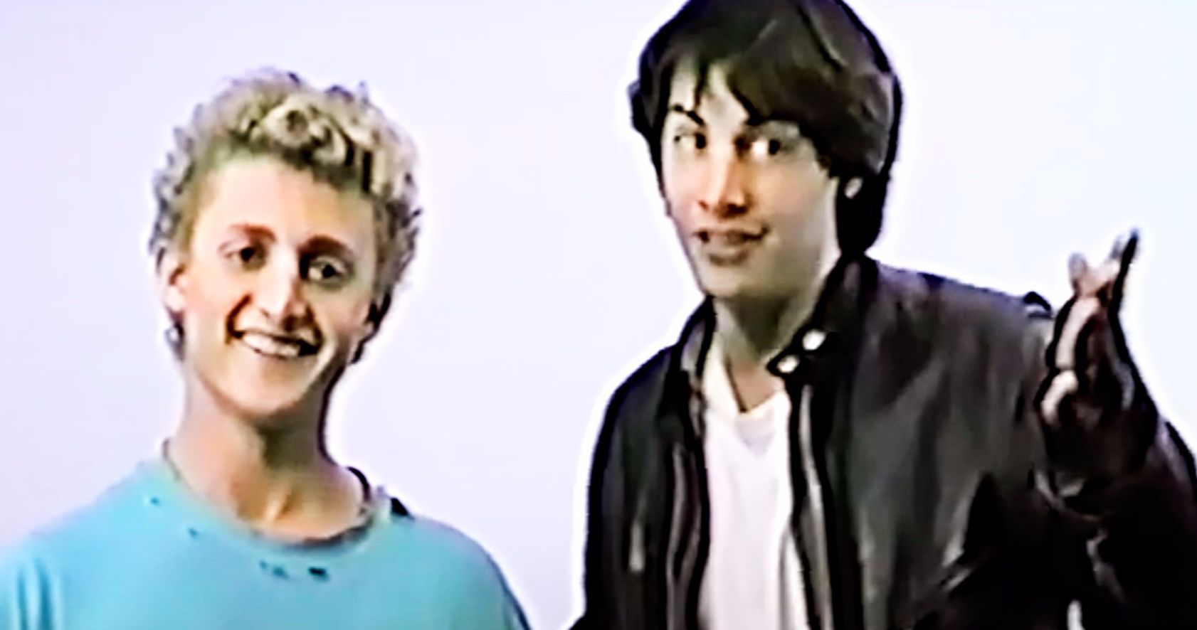 Watch Bill &amp; Ted's Excellent Audition Video with Keanu Reeves and Alex Winter