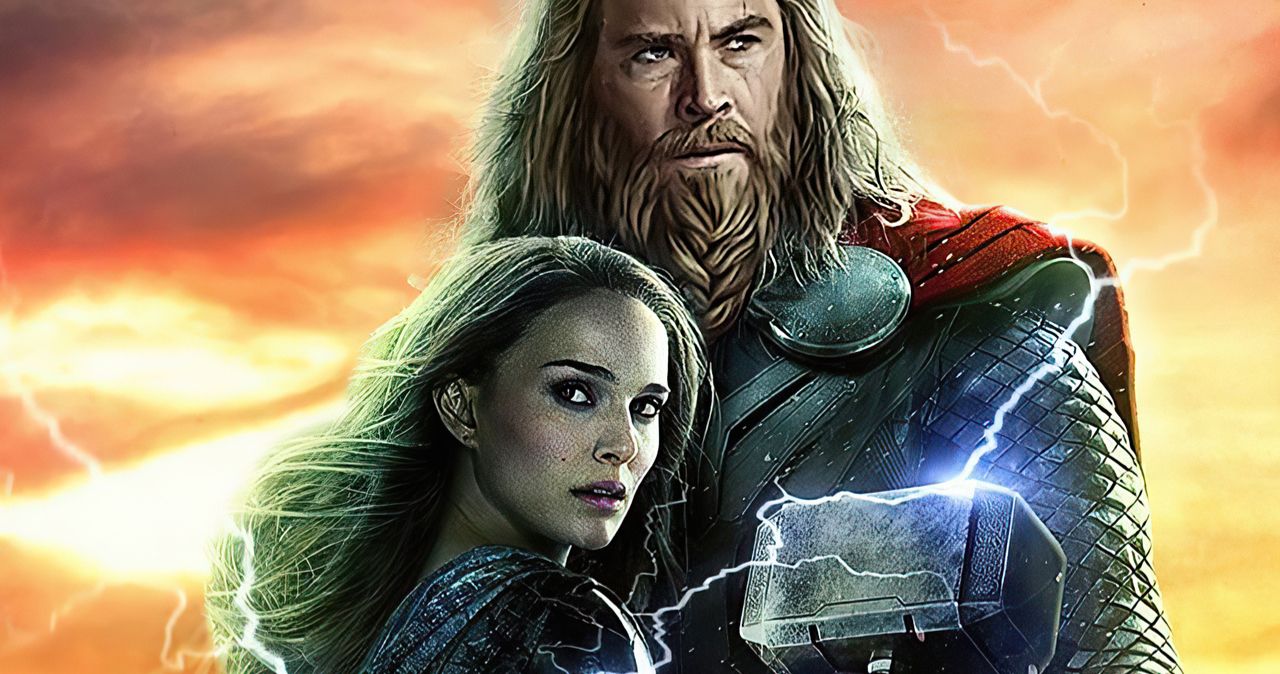 The Mighty Thor Retrieves Mjolnir in Love and Thunder Set Video Featuring Natalie Portman