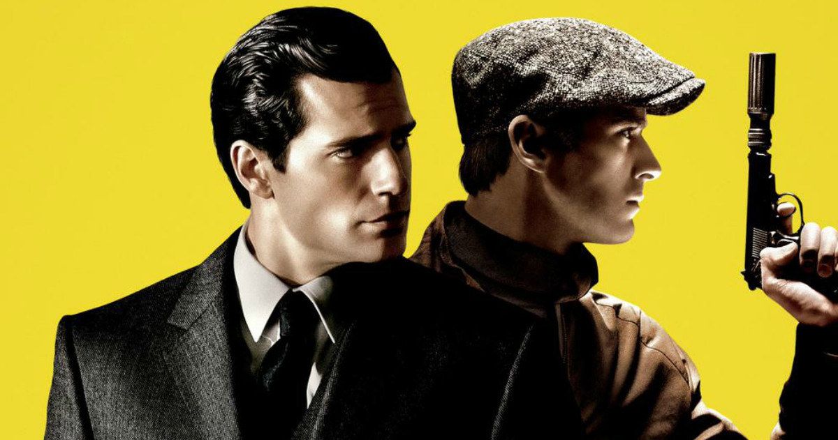 Man from U.N.C.L.E. Poster and Photos with Henry Cavill