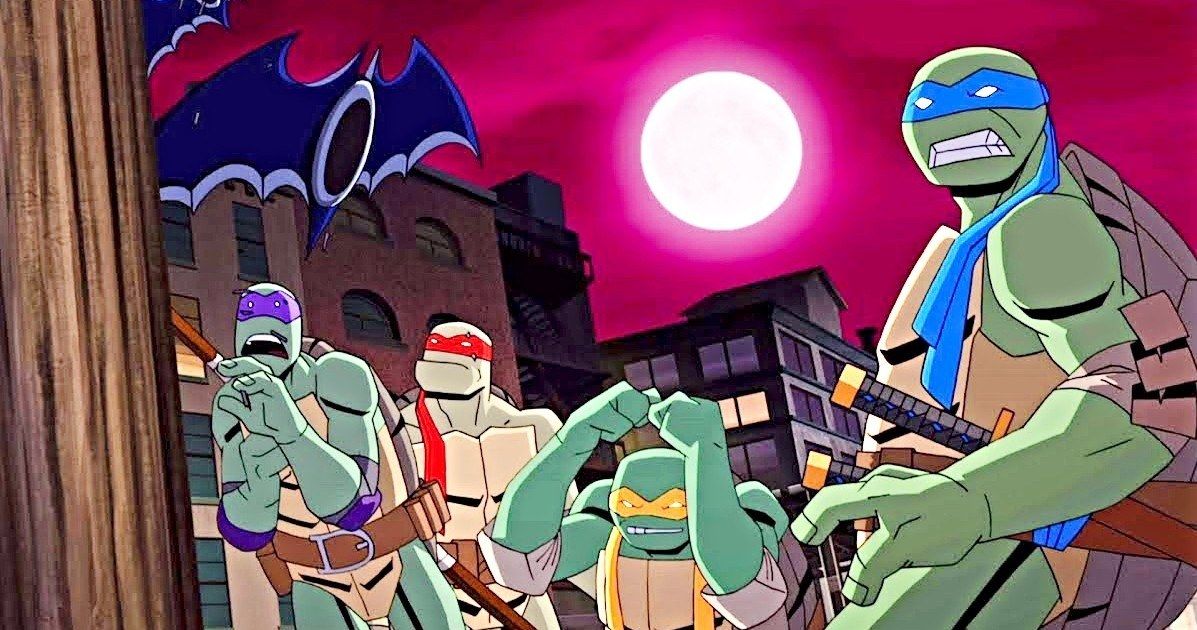 First Batman Vs. Teenage Mutant Ninja Turtles Clip Brings a Foot Clan Showdown