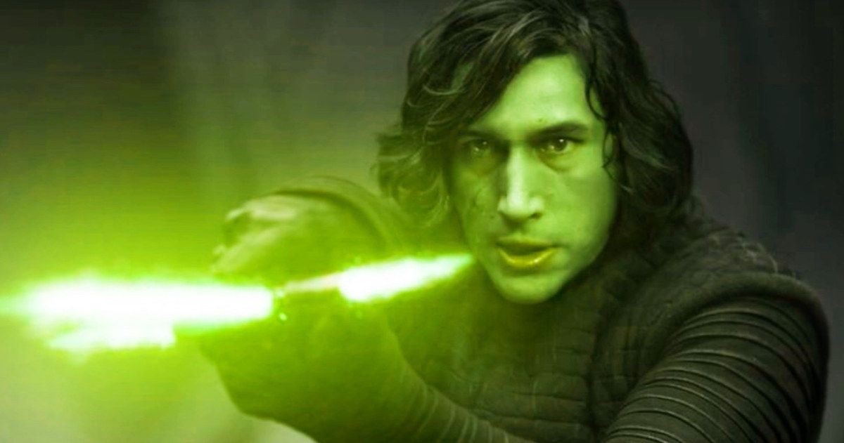 Star Wars 9 End Battle Scene &amp; Kylo's Green Lightsaber Teased in Set Leak?