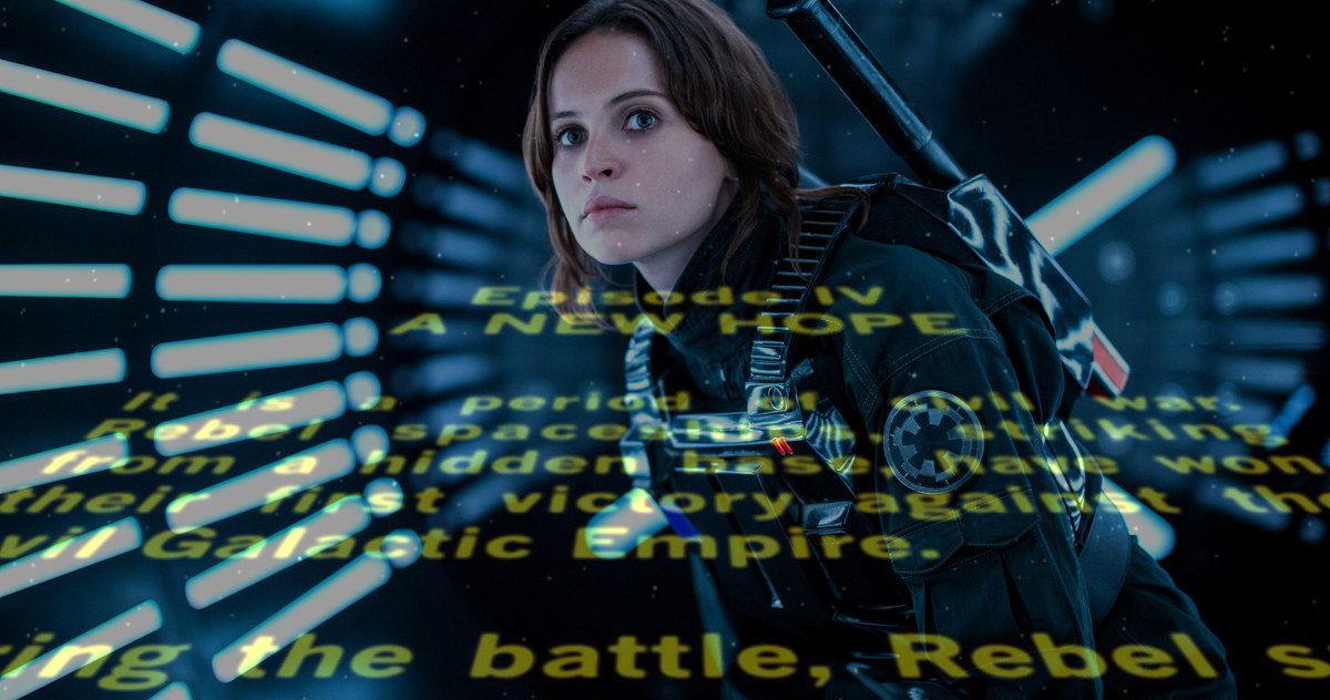 Rogue One Never Had a Star Wars Opening Crawl