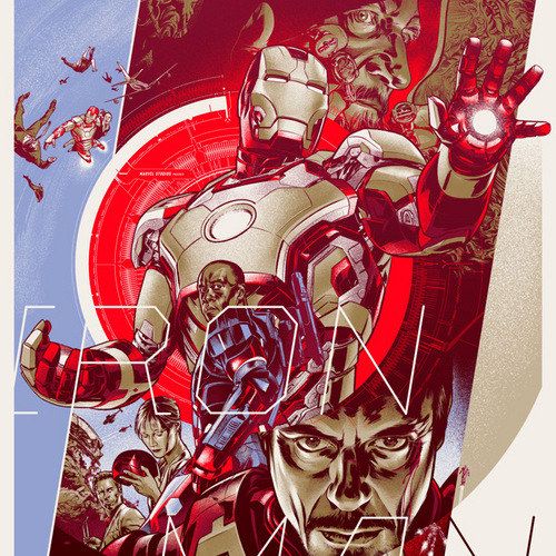 Two Iron Man 3 Mondo Posters