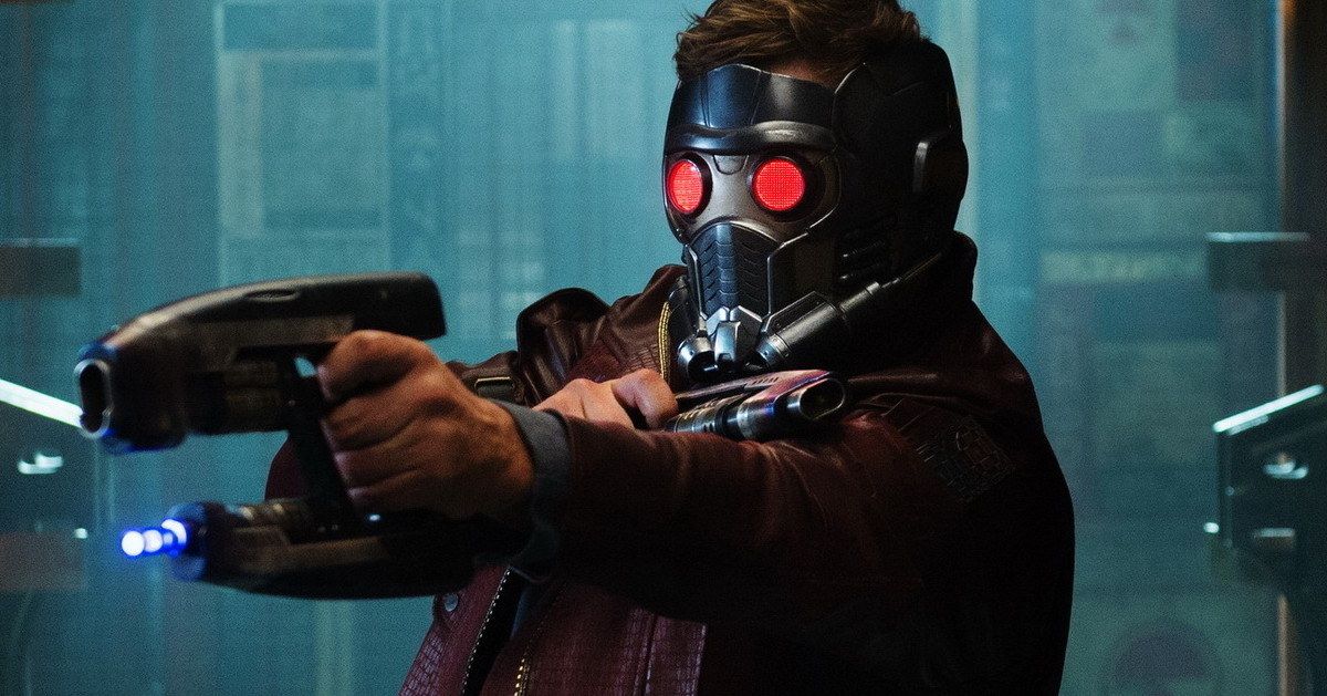 Watch Chris Pratt Try on His Guardians of the Galaxy Mask for the First Time