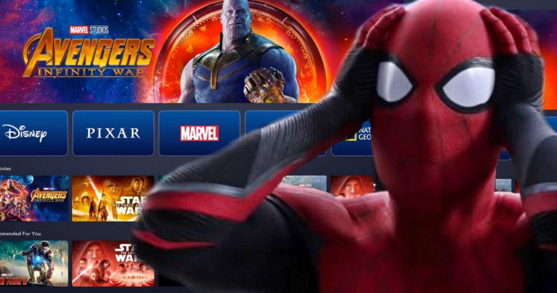 Disney+ Won't Get Tom Holland's MCU Spider-Man Movies