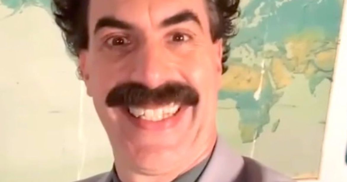 Borat Offers Katy Perry NSFW Birthday Wishes in Video Gifted by Husband Orlando Bloom