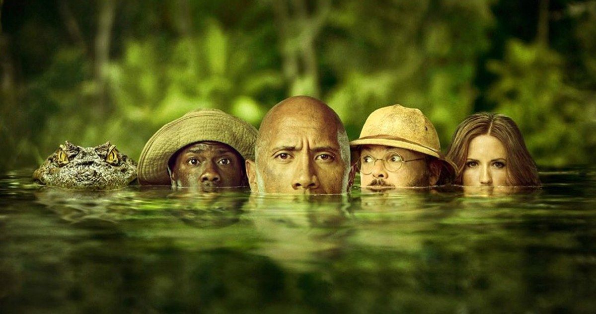 Jumanji 2 Poster Is Ready to Make a Meal Out of Kevin Hart