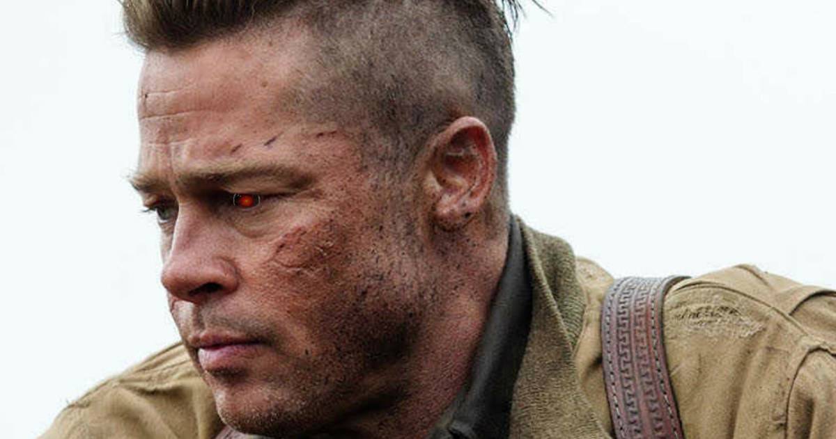 Брэд питт fury. Прическа брэда питта ярость. Undercut брэд питт. Brad pitt fury haircut. Брэд питт ярость 2014.
