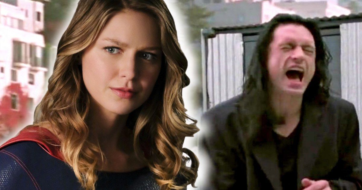 Watch Supergirl Recreate Tommy Wiseau's Infamous Scene from The Room