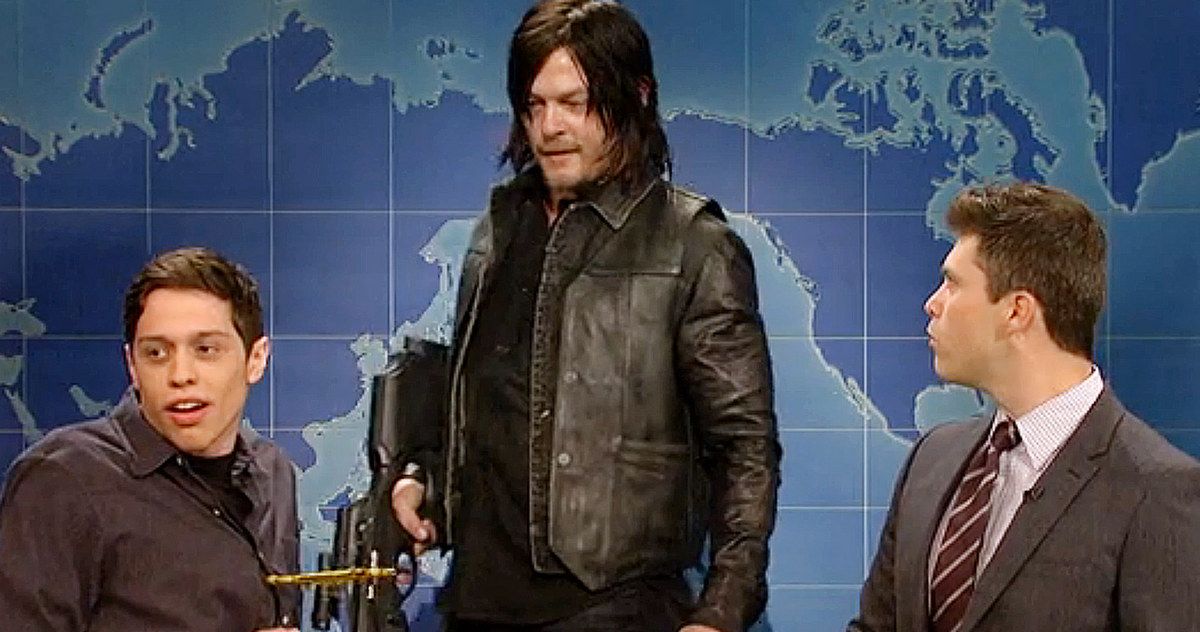 Walking Dead: Norman Reedus Crashes SNL Update