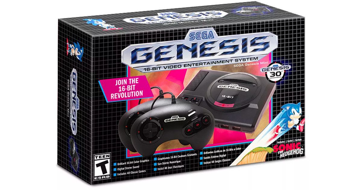 SEGA Genesis Mini Gets Fall Release Date, Comes with 40 Games