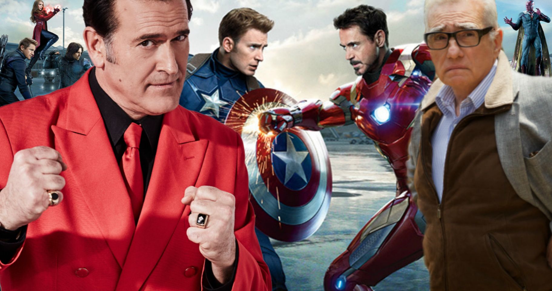 Bruce Campbell Calls Out Scorsese in Colorful Defense of Marvel Movies