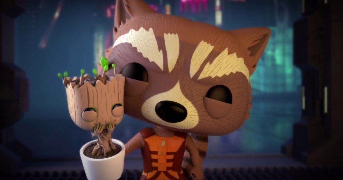 Watch Rocket Rescue Groot in Marvel Funko Pop! Animated Video