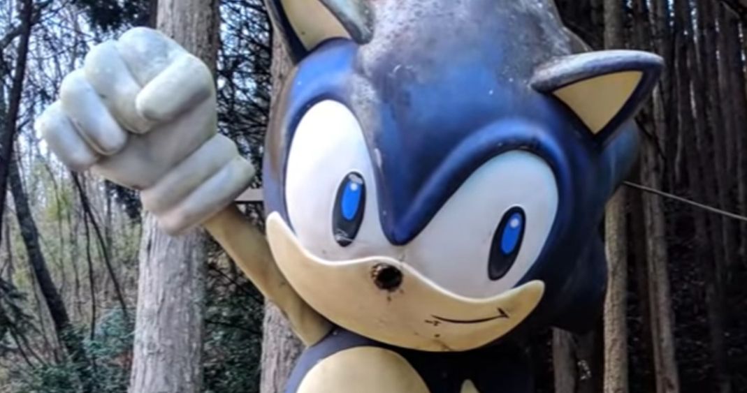 Legendary Sonic the Hedgehog Statue in Japanese Forest Gets Surprise Restoration