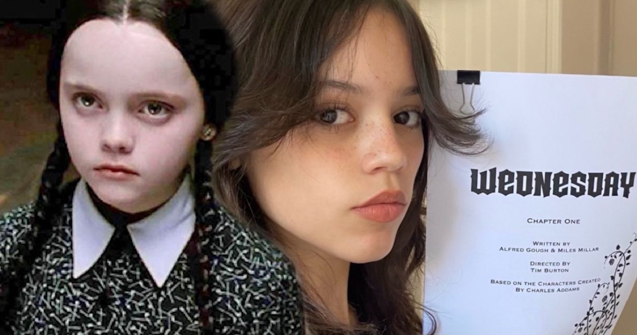 Jenna Ortega Is Wednesday in Tim Burton's Addams Family Netflix Reboot