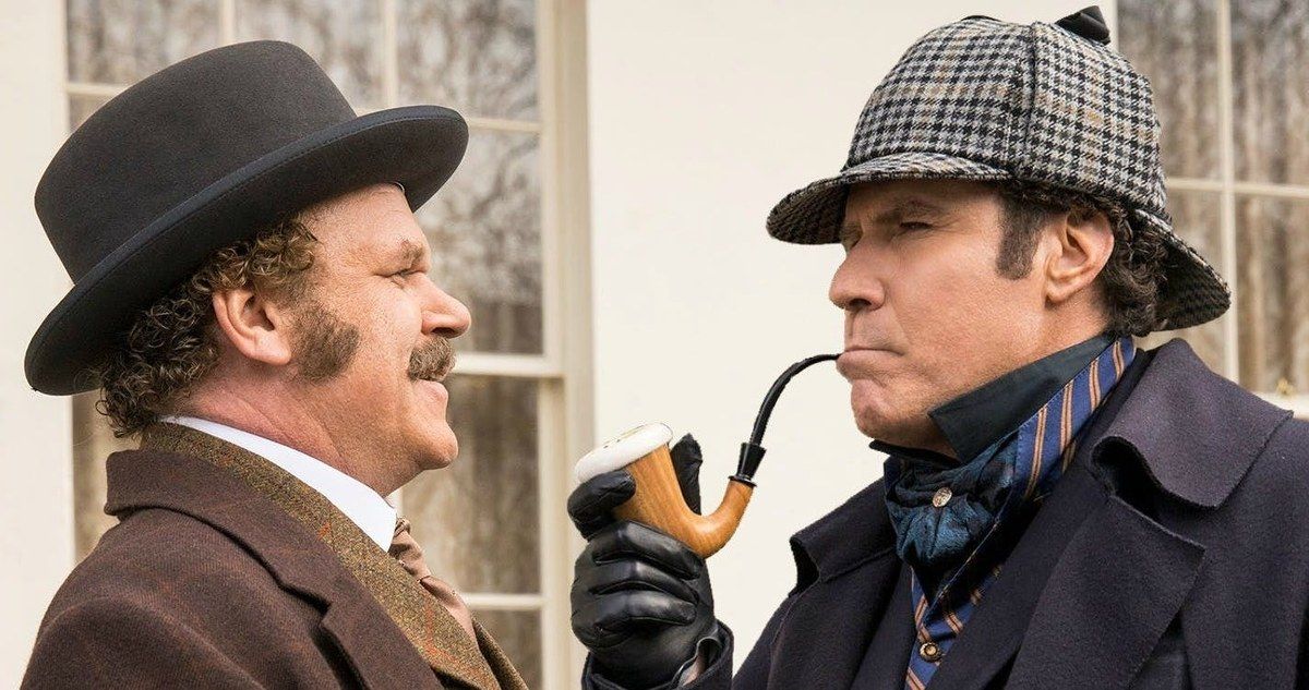 Holmes and Watson Poster: Will Ferrell &amp; John C. Reilly Are Holmies