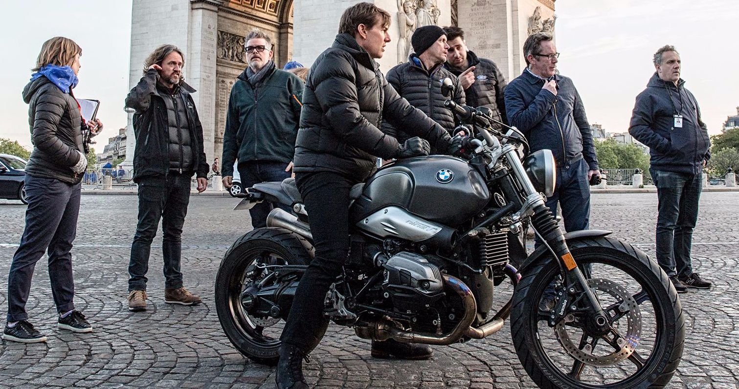 Insane Mission: Impossible 7 Set Video Shows Off Tom Cruise's Motorcycle Stunt