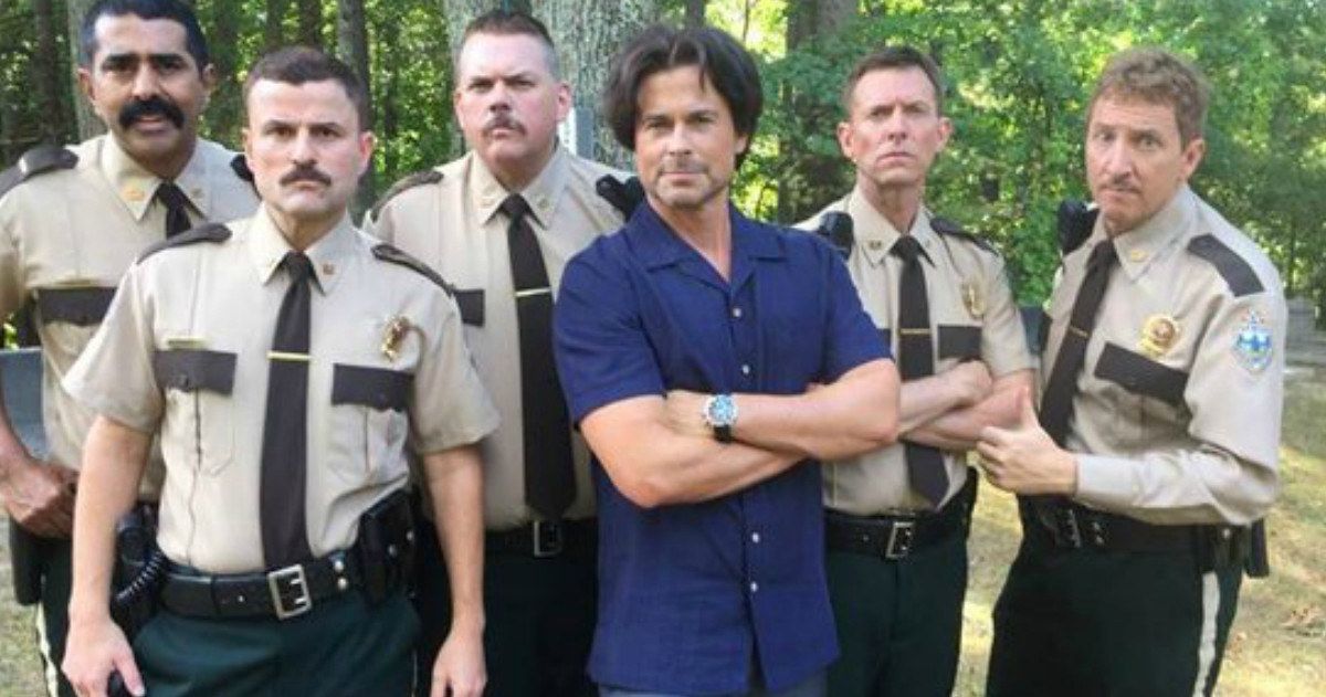 Super Troopers 2 First Look at Rob Lowe as the Mayor