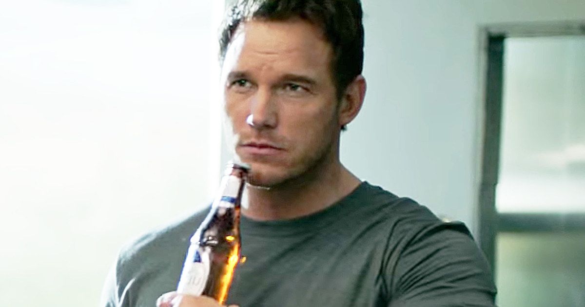 Chris Pratt Is Shirtless &amp; Slinging Beer in First Super Bowl Commercial