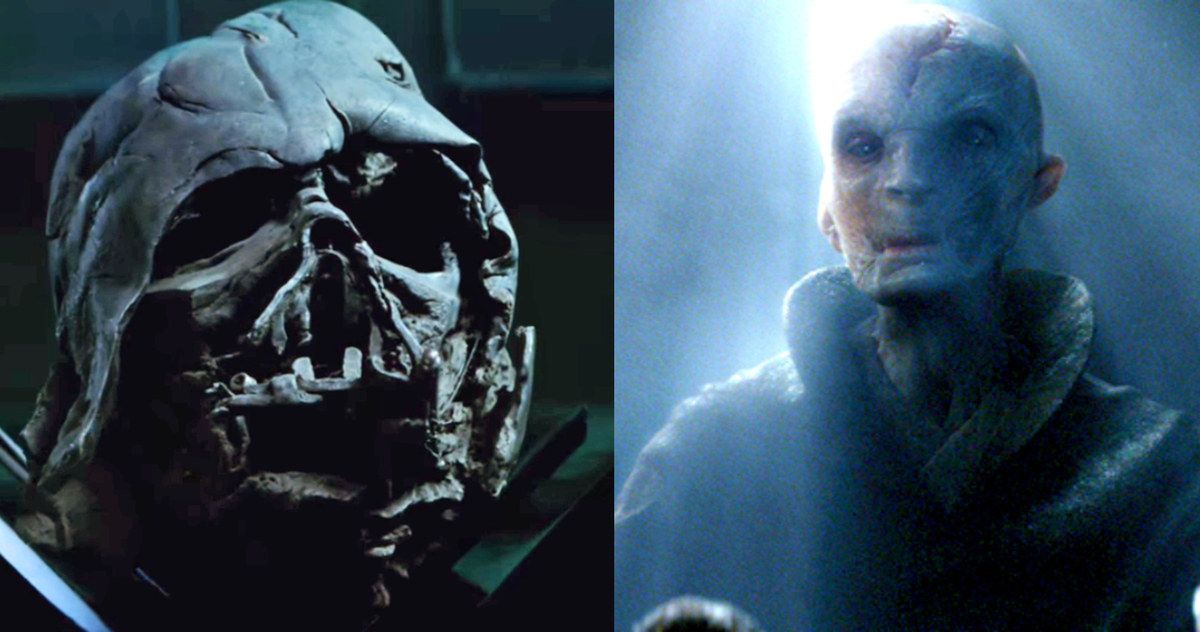 Proof Snoke Is Darth Vader in Star Wars: The Force Awakens?