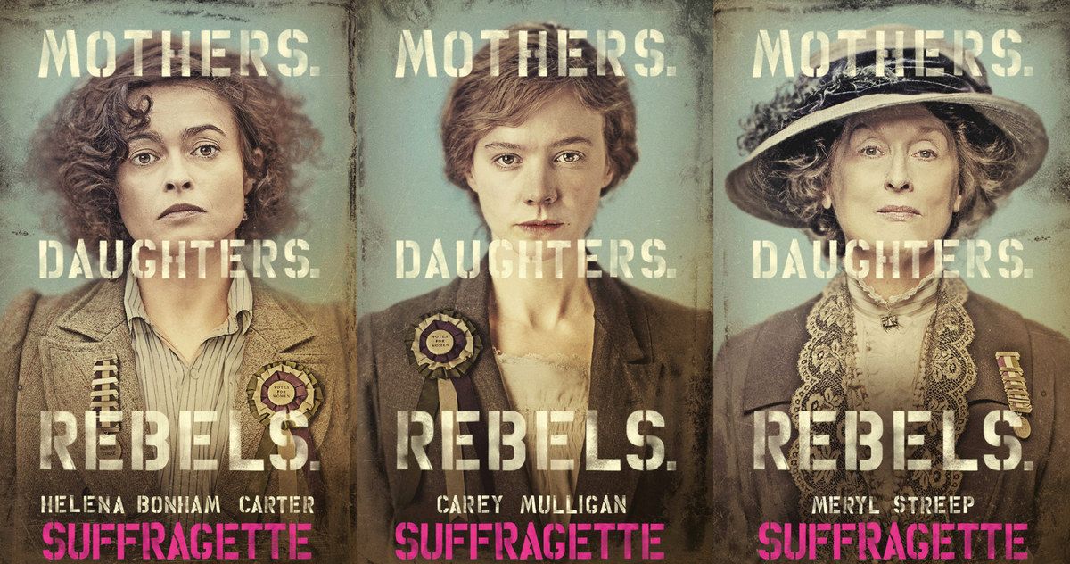 Suffragette Posters Celebrate Mothers, Daughters &amp; Rebels