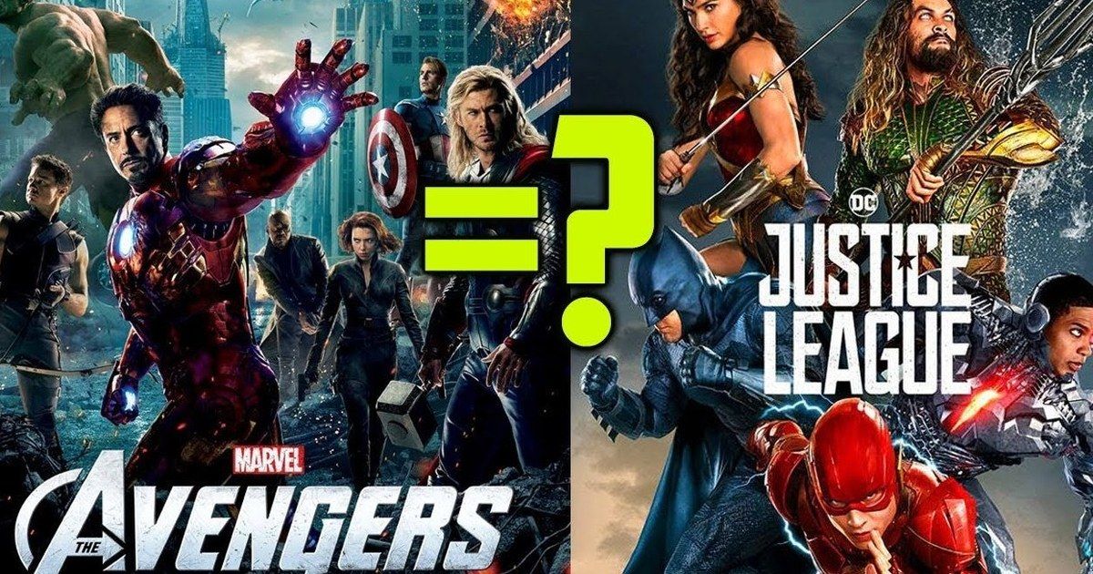 Proof Justice League and Avengers Are Basically the Same Movie