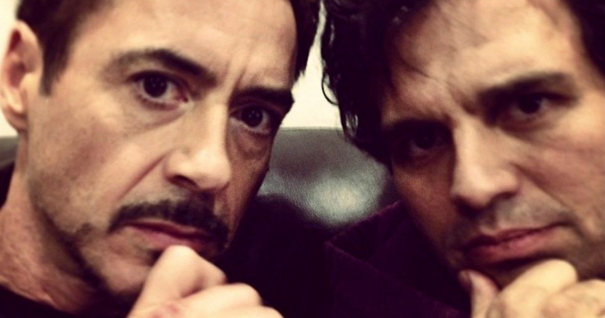 Avengers: Age of Ultron Cast Photo Tweets from Mark Ruffalo